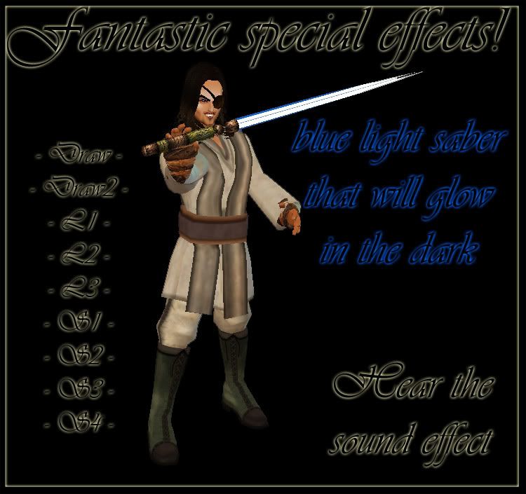 light saber male