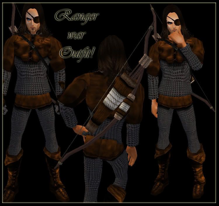 ranger war bow and arrow