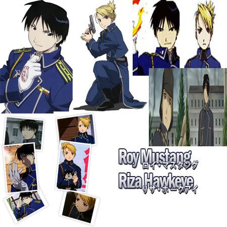 Roy Mustang &amp; Riza Hawkeye Pictures, Images and Photos