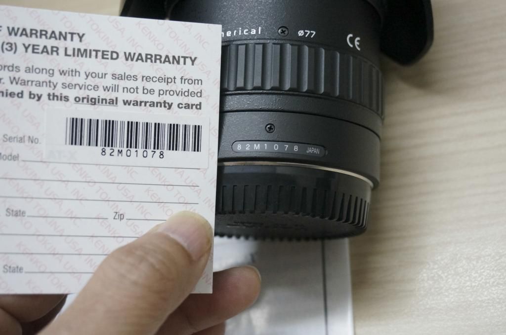 Bán lens tokina 11-16mm f2.8 asphirical at-x 116 pro dx cho canon - ảnh thật