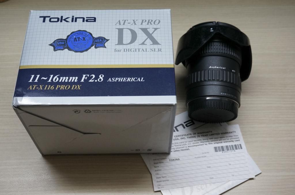Bán lens tokina 11-16mm f2.8 asphirical at-x 116 pro dx cho canon - ảnh thật - 2