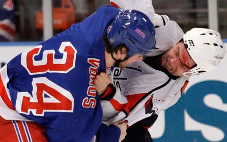 aaron voros. Aaron Voros vs. Matt Bradley