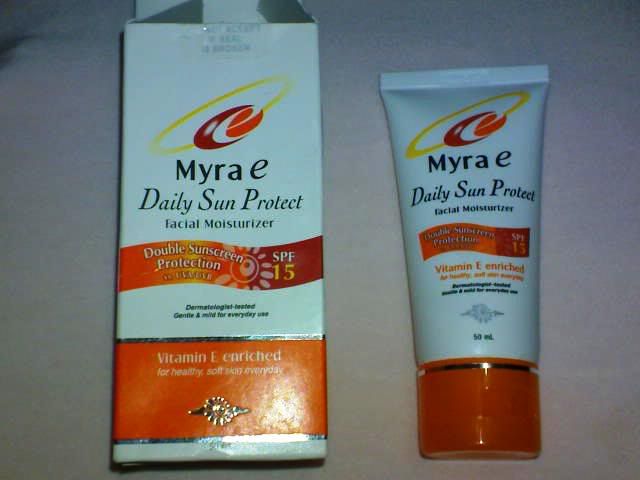 Myra-E Daily Sun Protect Facial Moisturizer