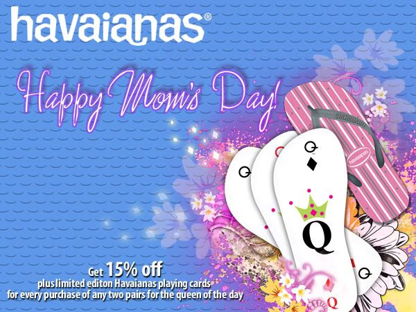 Havaianas Mother's Day promo