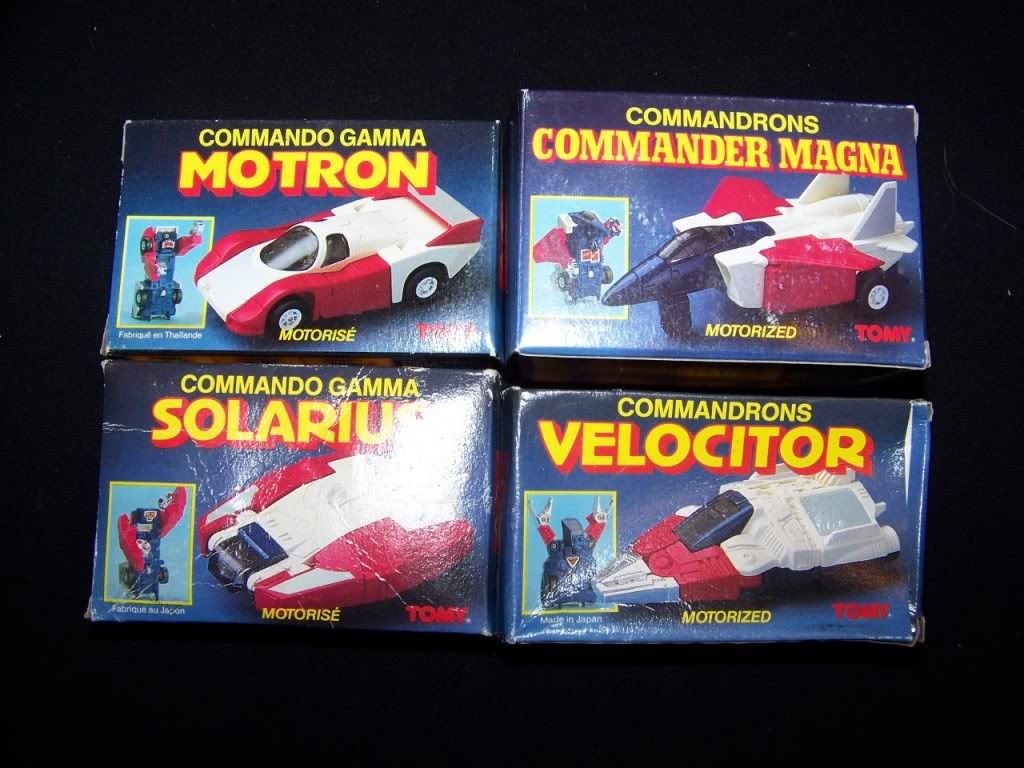 Commandrons by TOMY