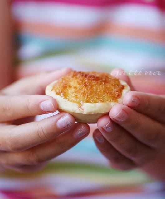 coconut tartlets