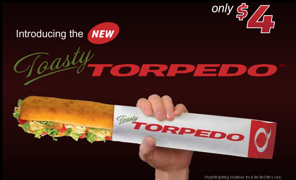 quiznos torpedo report