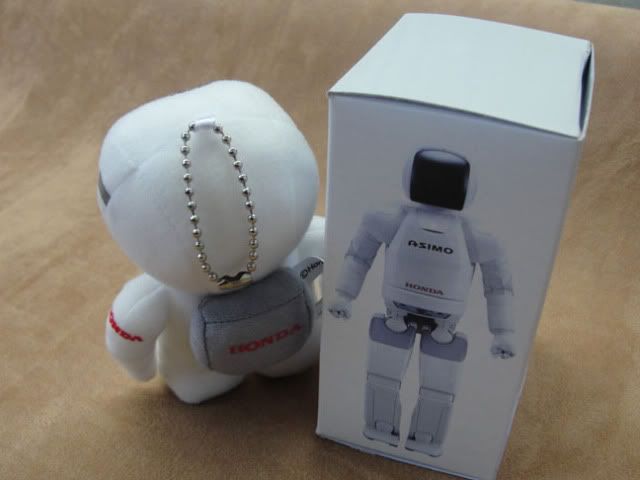 honda asimo stuffed toy