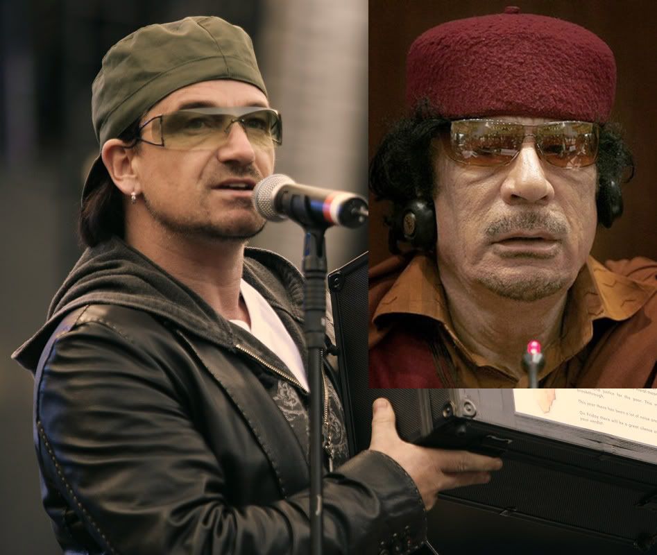 Bono Gaddafi