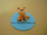 animals,giraffe,fondant,cupcakes,1st birthday