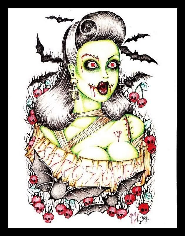 Pinup zombie Pictures,