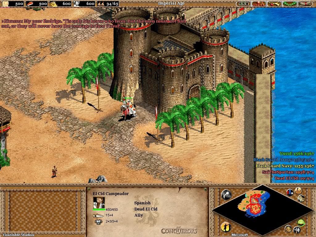 aoe 2, age of empires 2, el cid, reconquista, screenshots