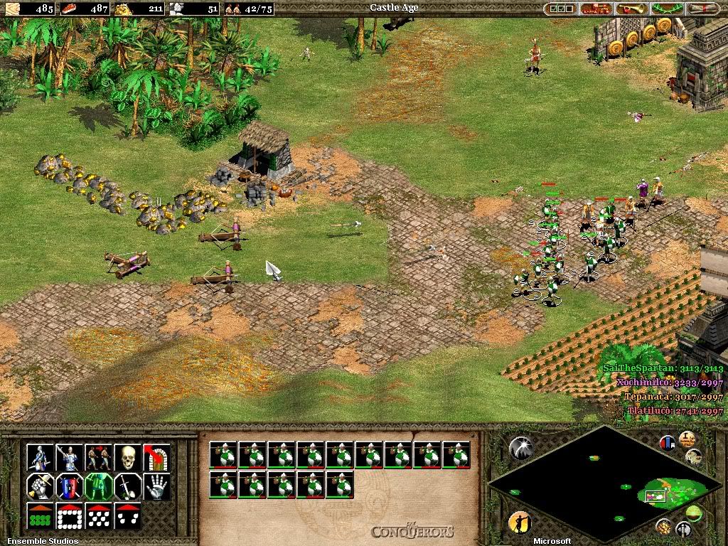 aoe 2, age of empires 2, montezuma, screenshots, game