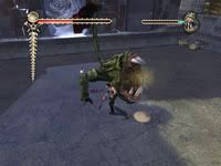 Evil Dead: Regeneration Screenshots: Boss Monster, Chomper fight