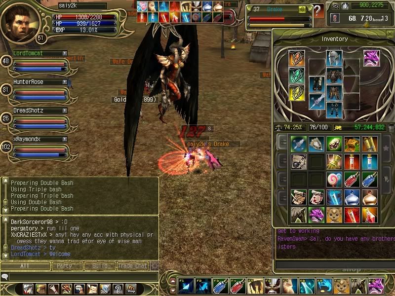 last chaos,saiy2k,kamira,knight,fight,solo,kill,first,time,ss,screenshot