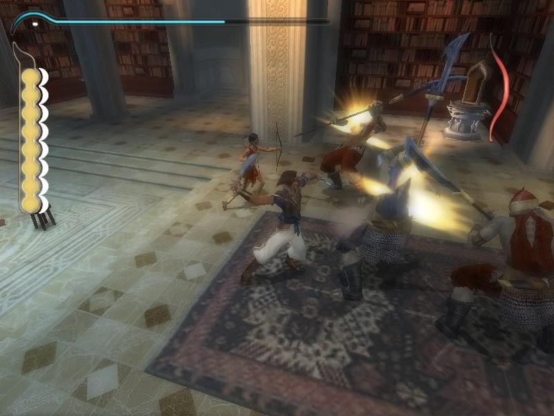prince of persia, sands of time, game, screenshots, prince, fight