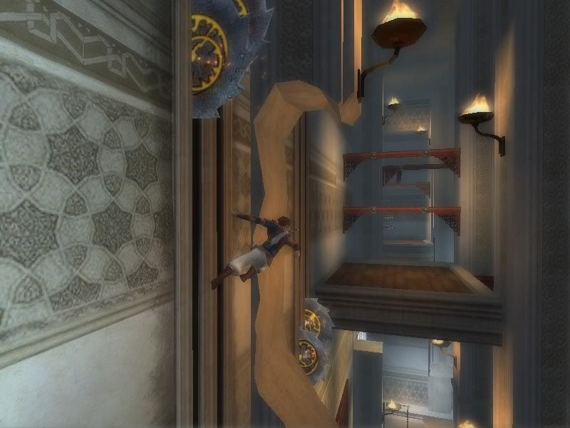 prince of persia, sands of time, game, screenshots, prince, wall run