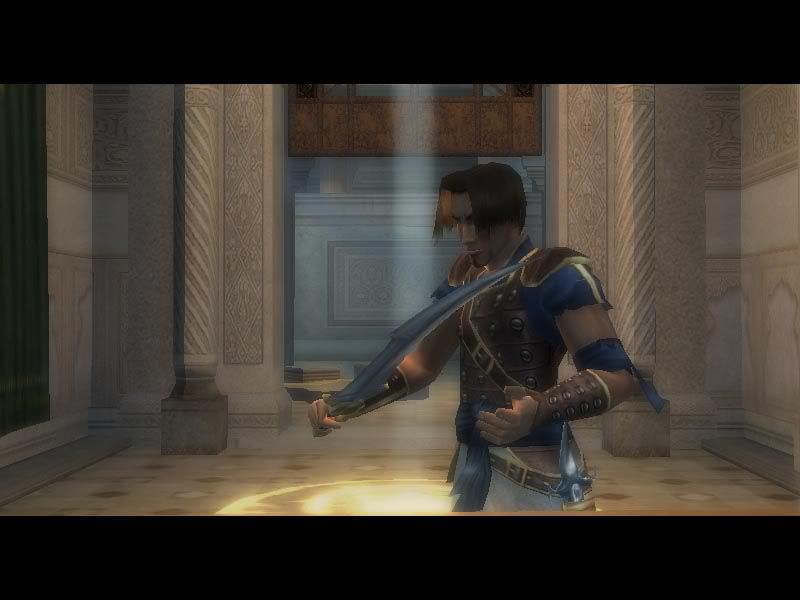prince of persia, sands of time, game, screenshots, prince, new sword, library