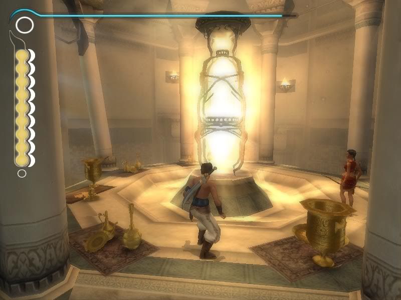 prince of persia, sands of time, game, screenshots, prince, hourglass