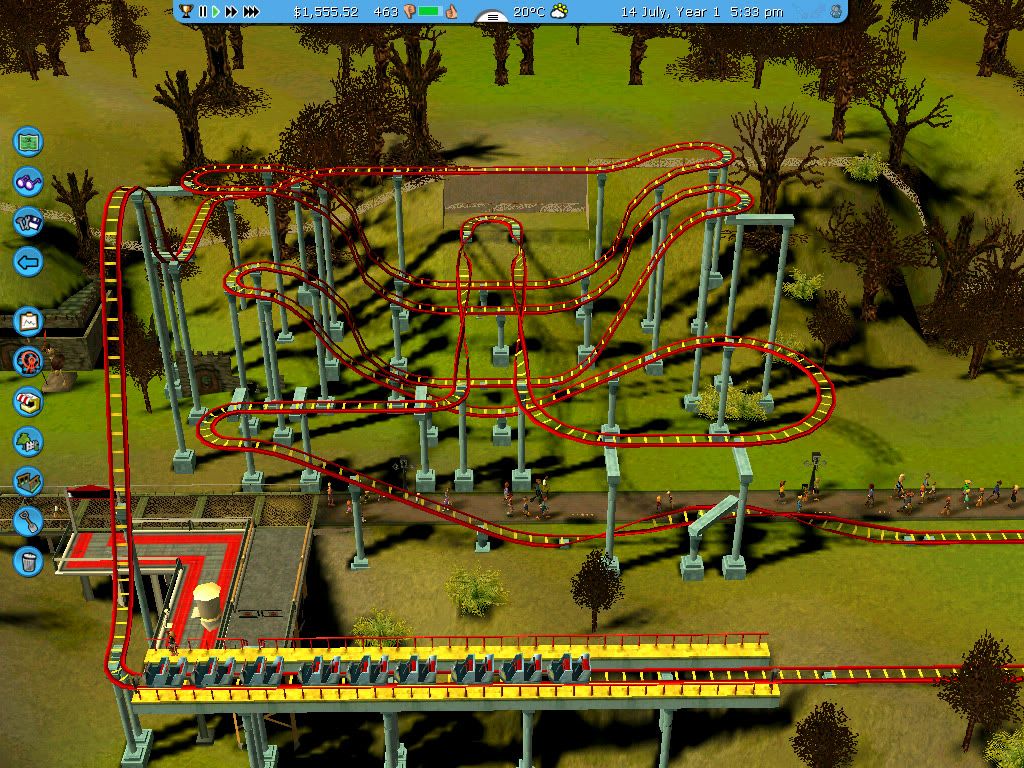 roller,coaster,tycoon,3,rct3,wild,mouse,custom,track,attractive,best,saiy2k,sai,screenshot