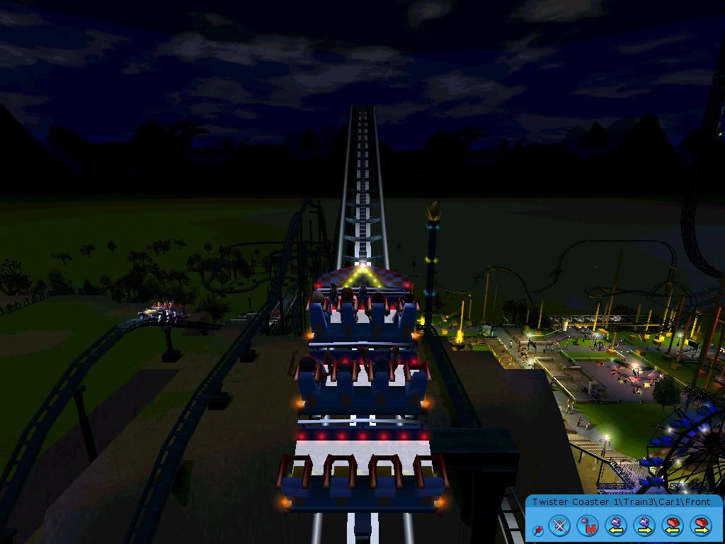 rct3,roller,coaster,tycoon,3,night,hell,ride,frightening,deep