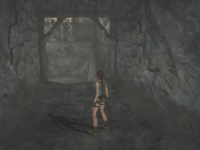 tomb raider, anniversary, game, lara, screenshot, third artifact