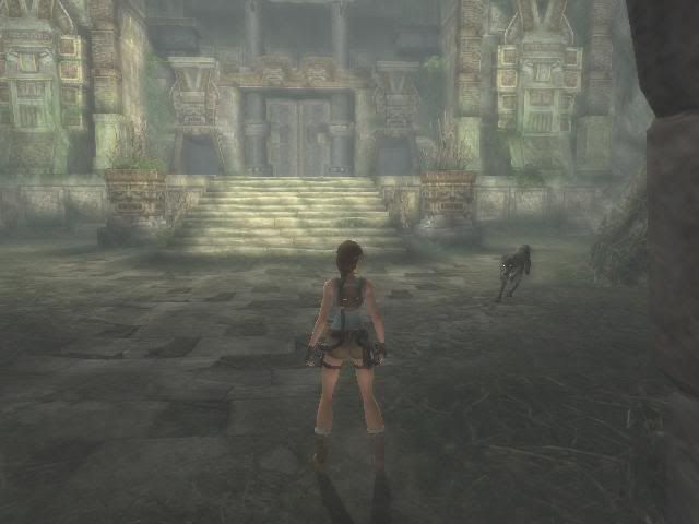 tomb raider, anniversary, game, lara, screenshot, city, vilcabamba