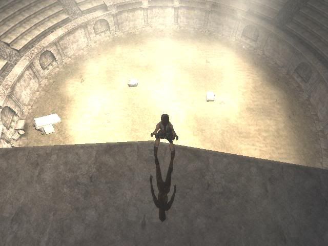 tomb raider, anniversary, game, lara, screenshot, greece, coliseum, amazing, view