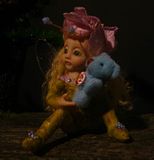 Ooak Baby Fairy Melina and Teddy Bear