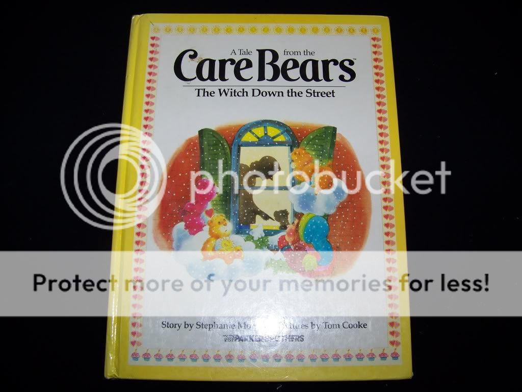 Care Bears The Witch Down the Street 1983 vintage book  
