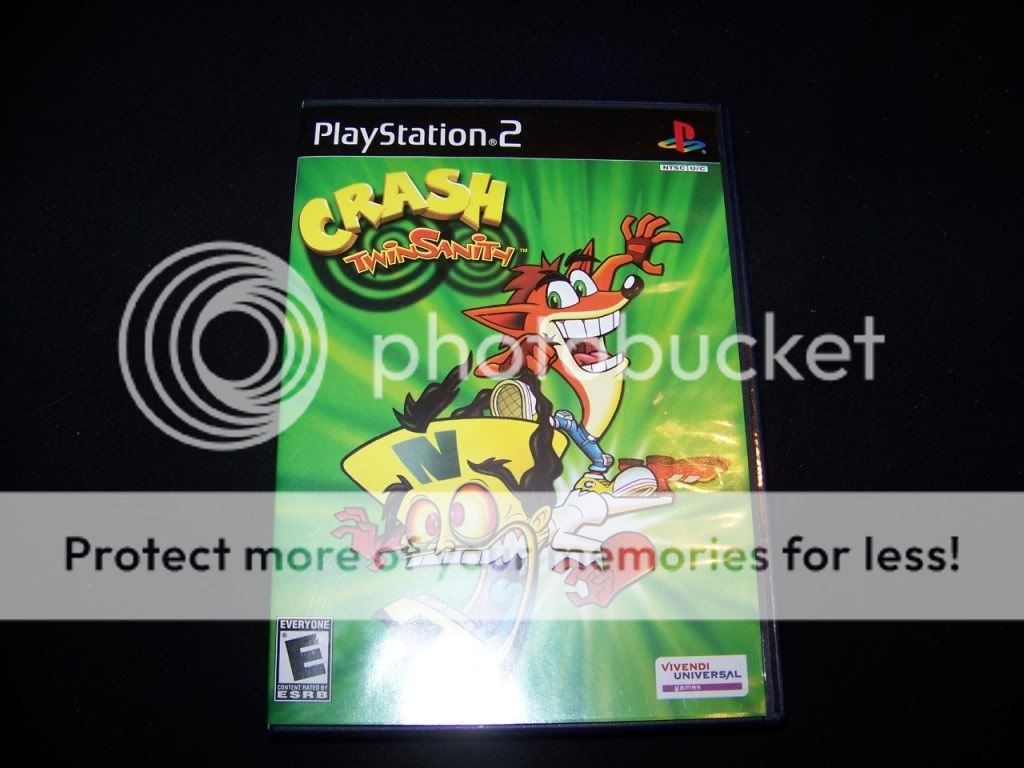 Sony Playstation 2 PS2 Crash Bandicoot TwinSanity