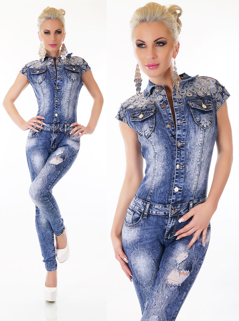 Para mujeres MIRADA DENIM con Destruido Skinny Jeans Piernas tamaño total 6-14 Hot